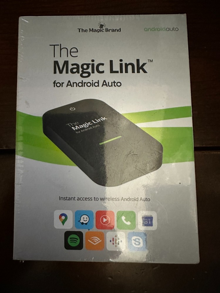 The Magic Link Box Android Auto Version Original Wireless Android Auto Adapter