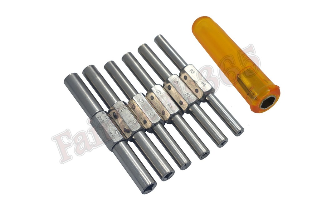 Clock Winding & Let Down Release Tool (2.5-5.75mm) Mainspring Let Down Tool NEW