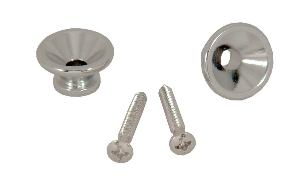 Strap Button Large Chrome Pair Bitterroot 081151CH