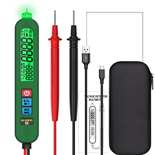 Smart Digital Multimeter Tester Rechargeable Pen-Type Voltmeter Diode