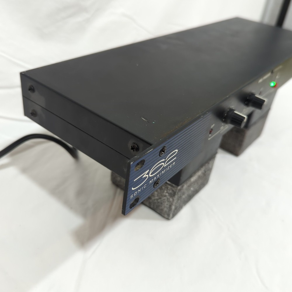 BBE 362 Sonic Maximizer 2-Channel Rack Mount Signal Processor Enhancer ■ TESTED