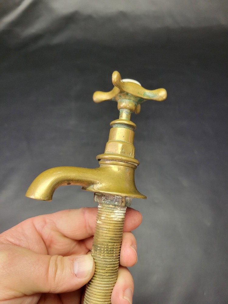 Edwardian Brass Bath Taps Faucet
