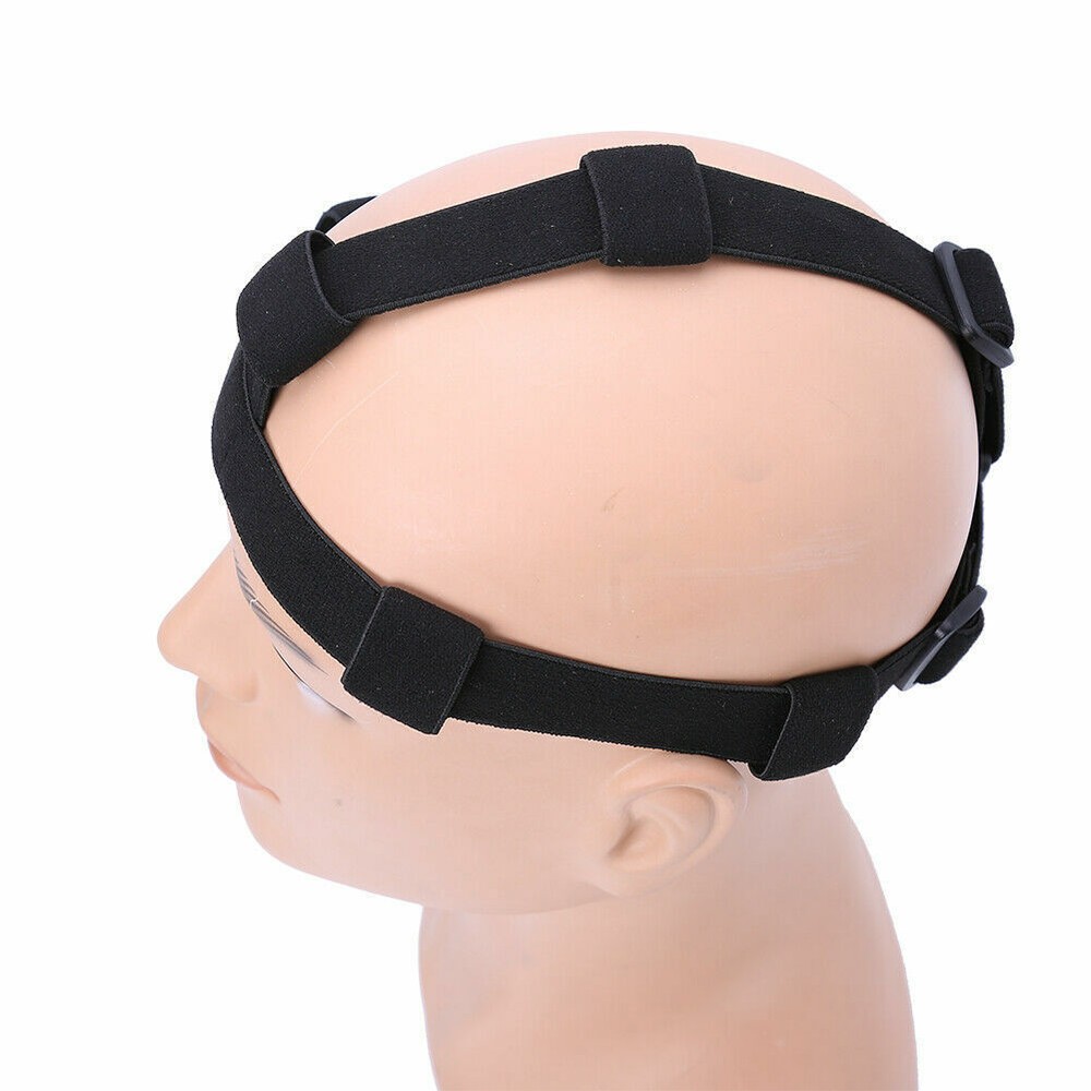 Nylon Elastic Adjustable Headband Belt Headlight Lamp Head Strap For Flashlight