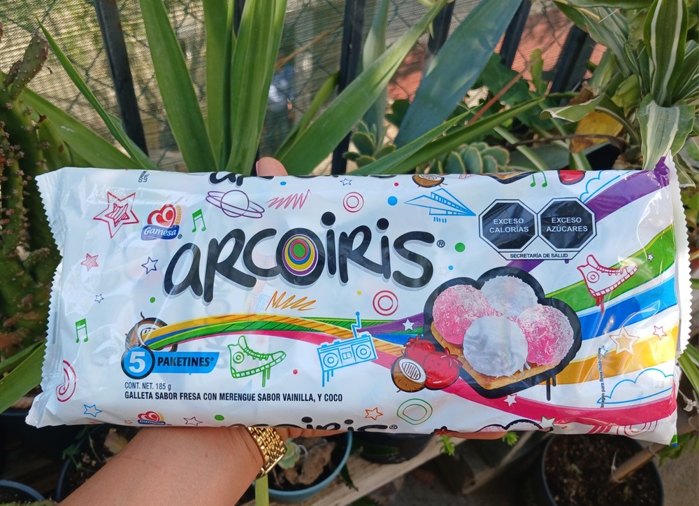 GALLETAS ARCOIRIS/ marshmallow cookie
