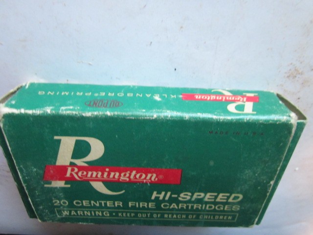 REMINGTON HI-SPEED 30-06 EMPTY BOX