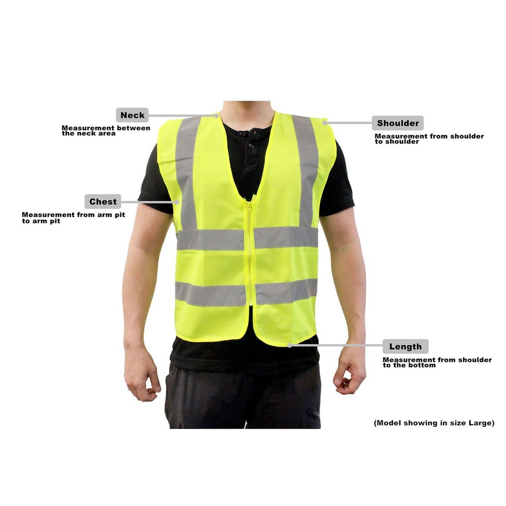 XL -Surveyor Solid Orange Two Tones Safety Vest , ANSI/ ISEA 107-2015