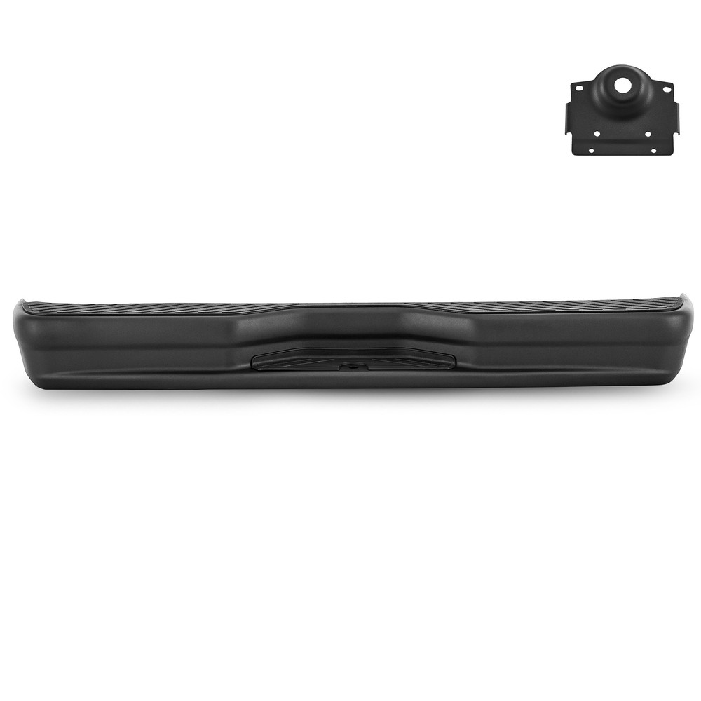 For 1992-2014 E150 E250 Ford Econoline Black Rear Step Bumper Assembly Completed