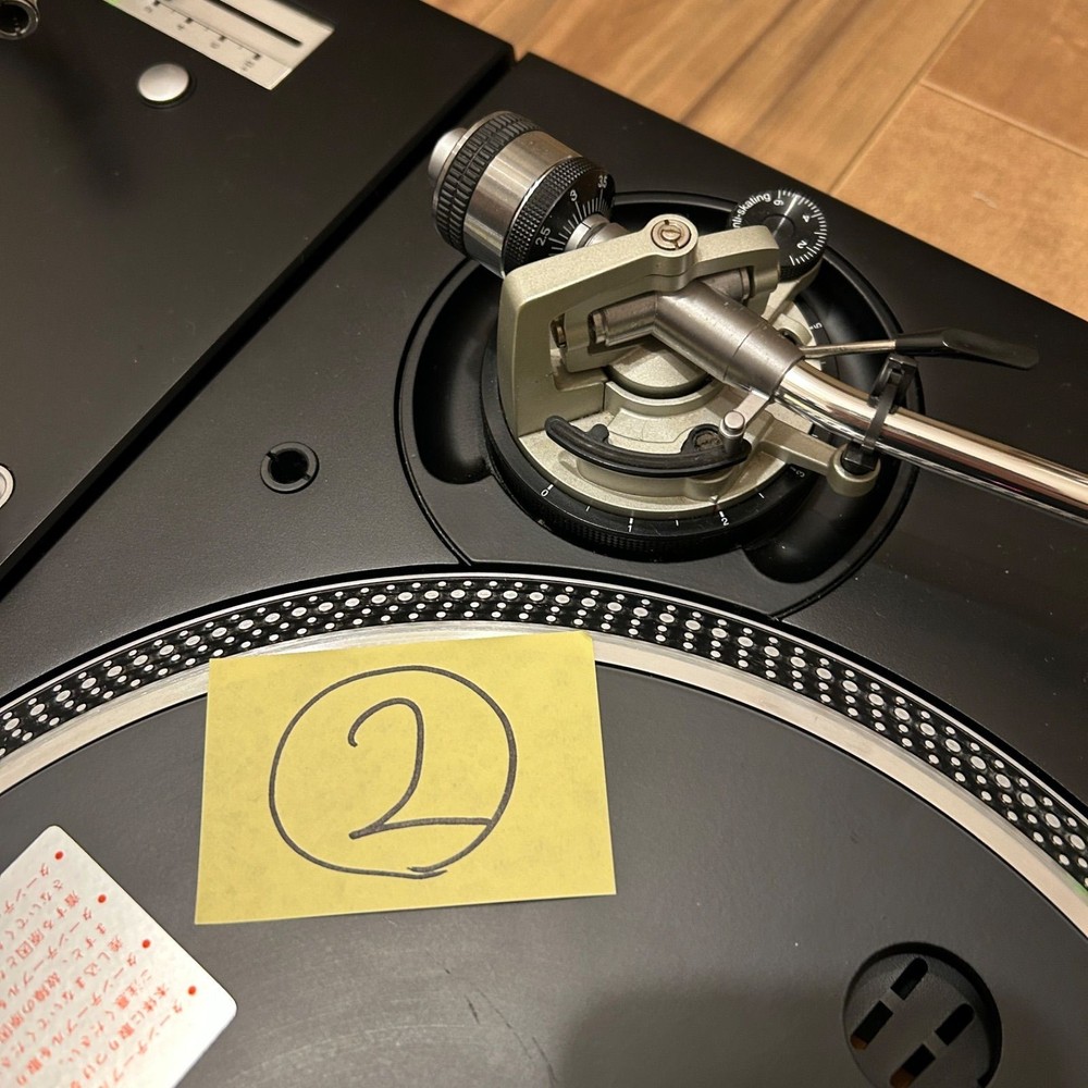 Technics SL-1200MK5 DJ Record Player Turntable System Pair Set FullyFunction