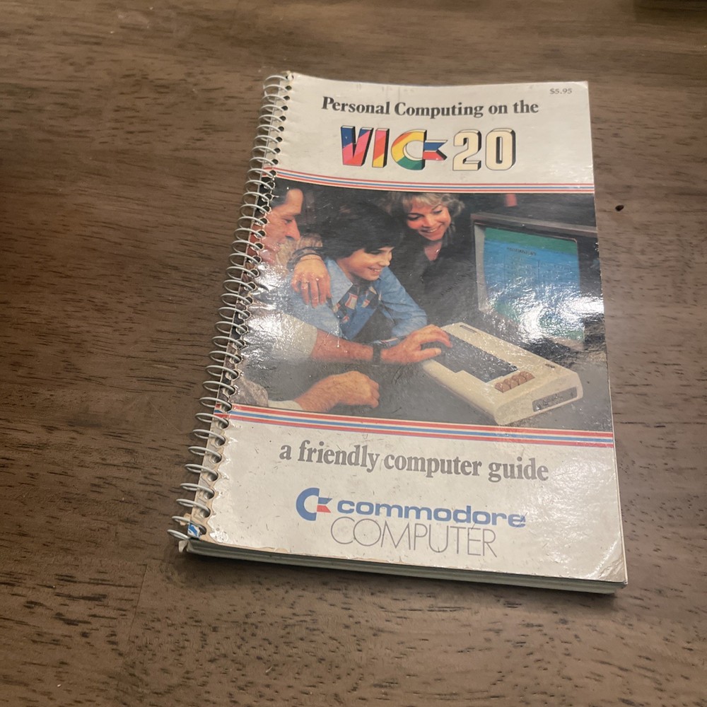 1981 Personal Computing on the Vic 20: A Friendly Computer Guide, Spiral Bound