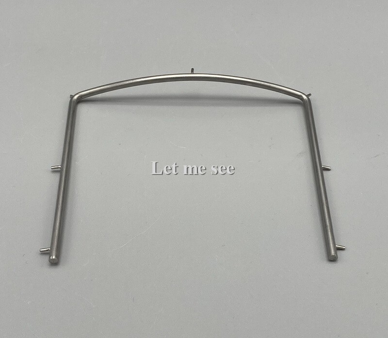 Dental Rubber Dam Sheet Frame Bracket Plastic Foldable S.S. Frame Template Punch