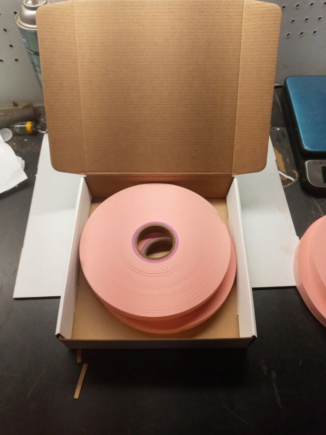 Teletype 11/16 Perforation Tape. 2 roll package