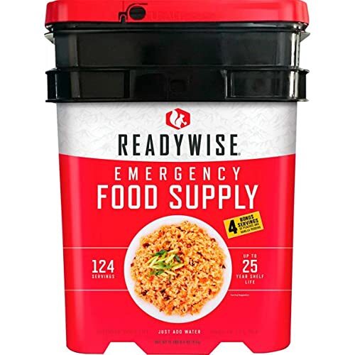 ReadyWise 124 Serving Ultimate Preparedness Pack, 25 Year Shelf Life,