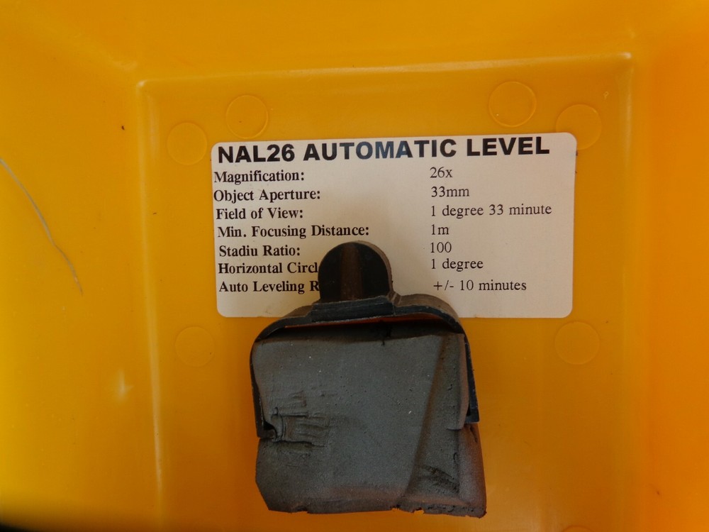 Northwest NAL-26 Automatic Level with Case and Manual