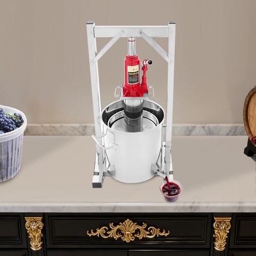 12L Hydraulic Manual Fruit Wine Press Jack Press Extractor Wine Press Machine