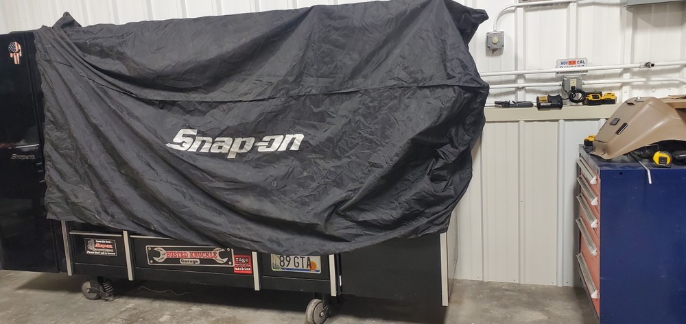 Snap On Toolbox Cover Black
