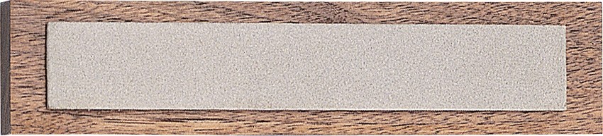 Eze-Lap Diamond Sharpener Sharpening FINE Surface Mounted Walnut Non-Skid Block