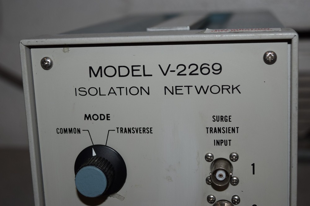 Velonex V-2269 Isolation Network