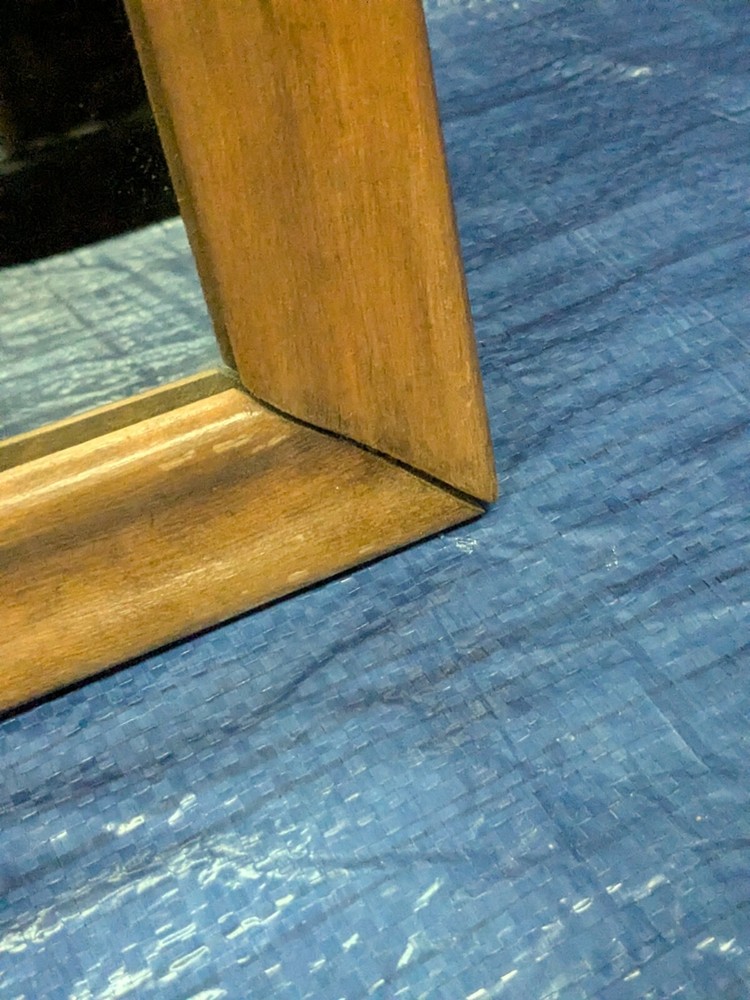 Ethan Allen Heirloom Maple Nutmeg Wall Mirror