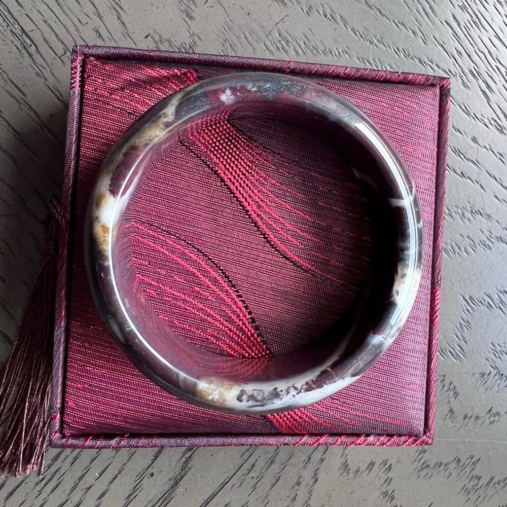 Chicken blood soft bangle 60mm