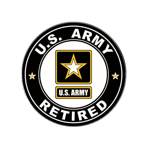 Retired US Army Golf Ball Marker