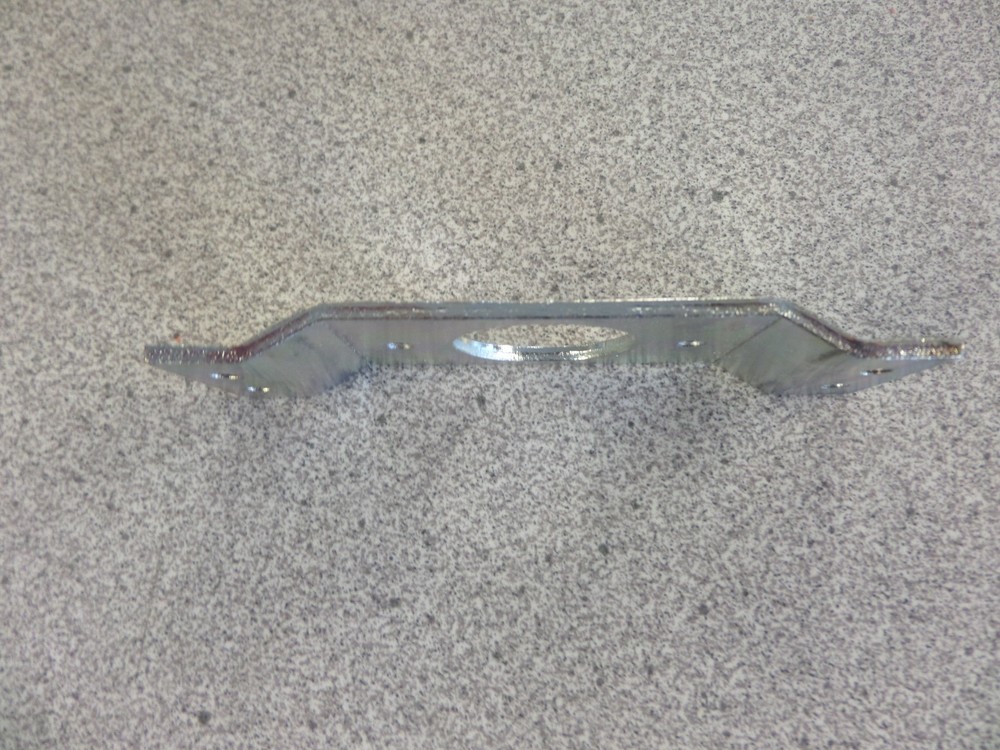 LOCK INSTALLATION TEMPLATE SINGLE PLATE