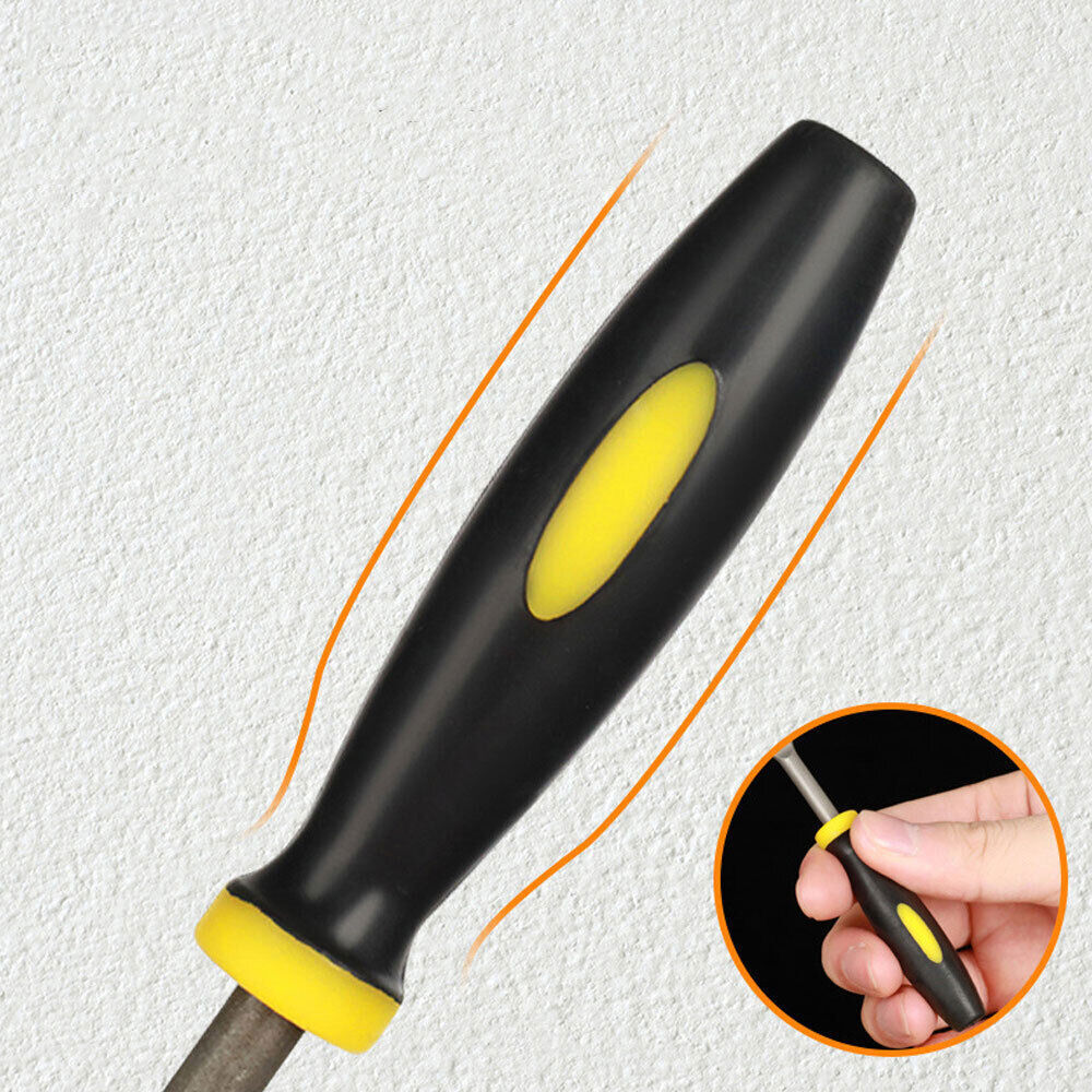 10Pcs Rubber File Handle 2.36Inch 3mm Hole Diameter Grip File Handle Replacement