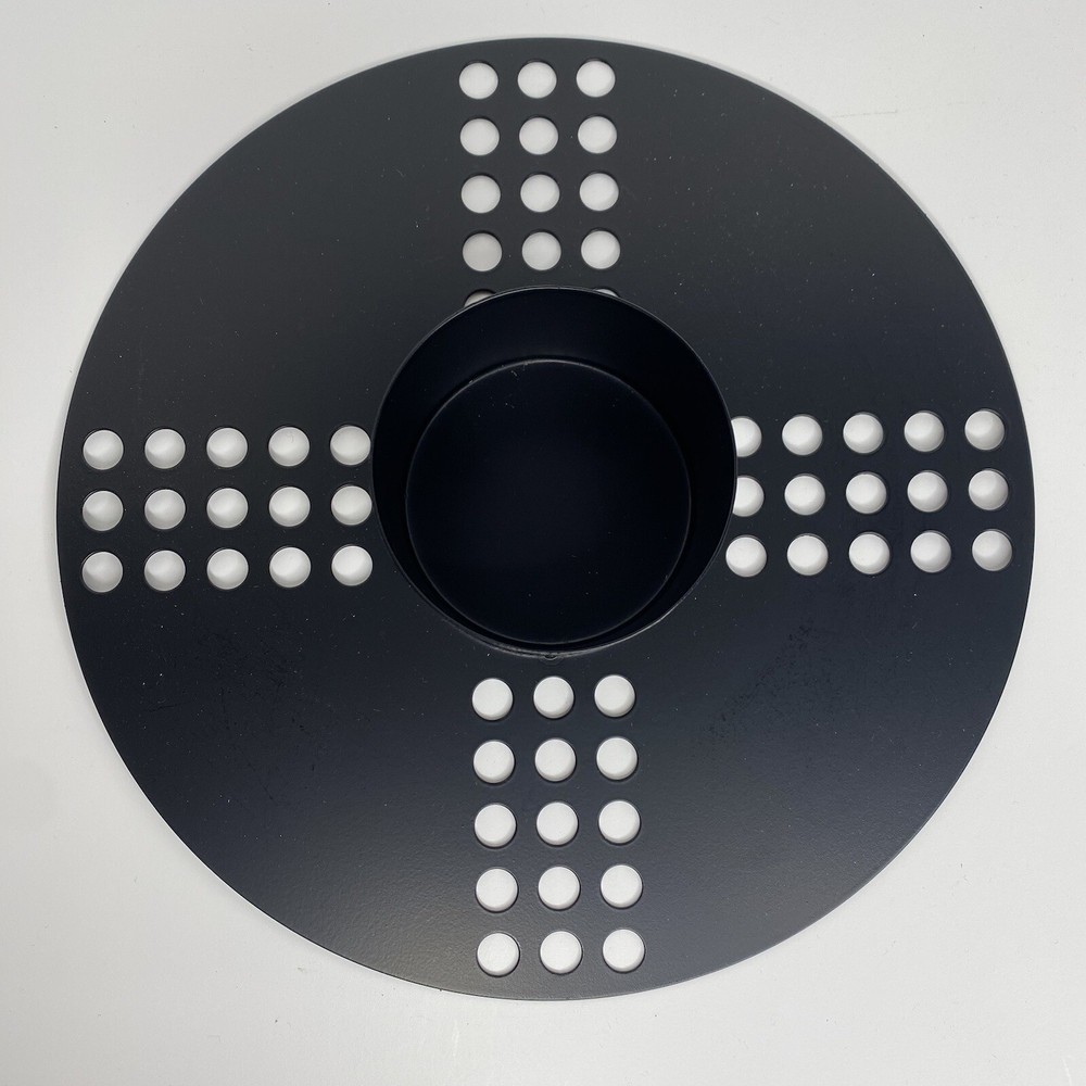 Technique Flame 12" Stoneware Casserole Roasting Insert Black (Insert Only)