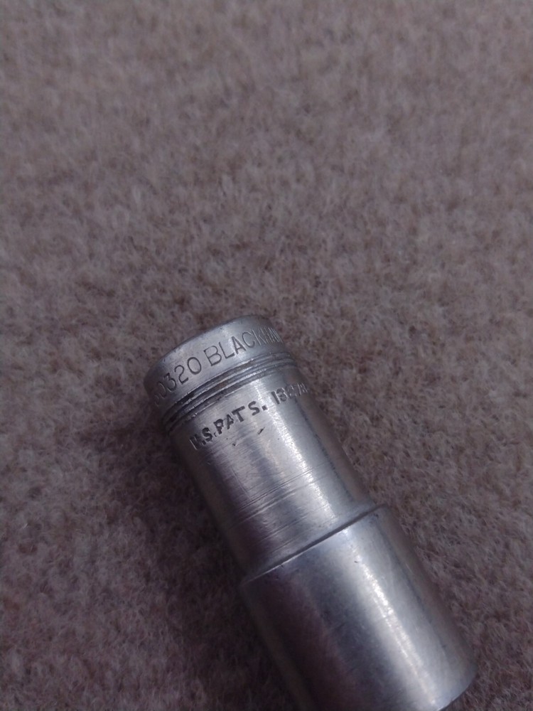 Vintage USA Blackhawk 5/8" Deep Socket 3/8" Drive 30320 SAE Standard Tools Made
