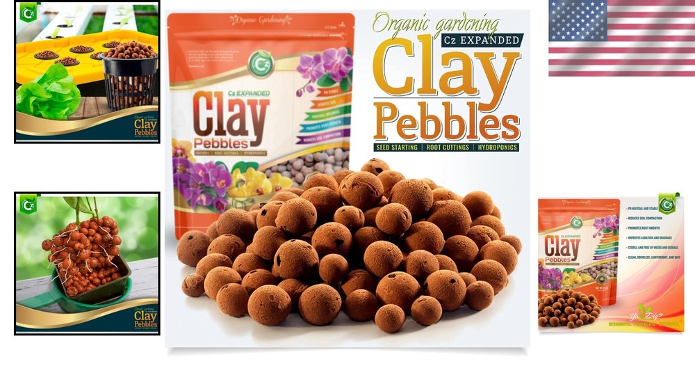 Expanded Clay Pellets for Hydroponic Gardening