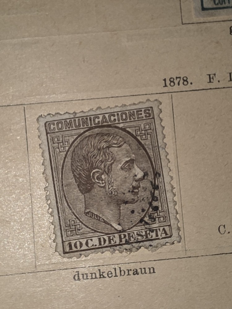 Foreign Spanien 10c Stamp Used - #I215