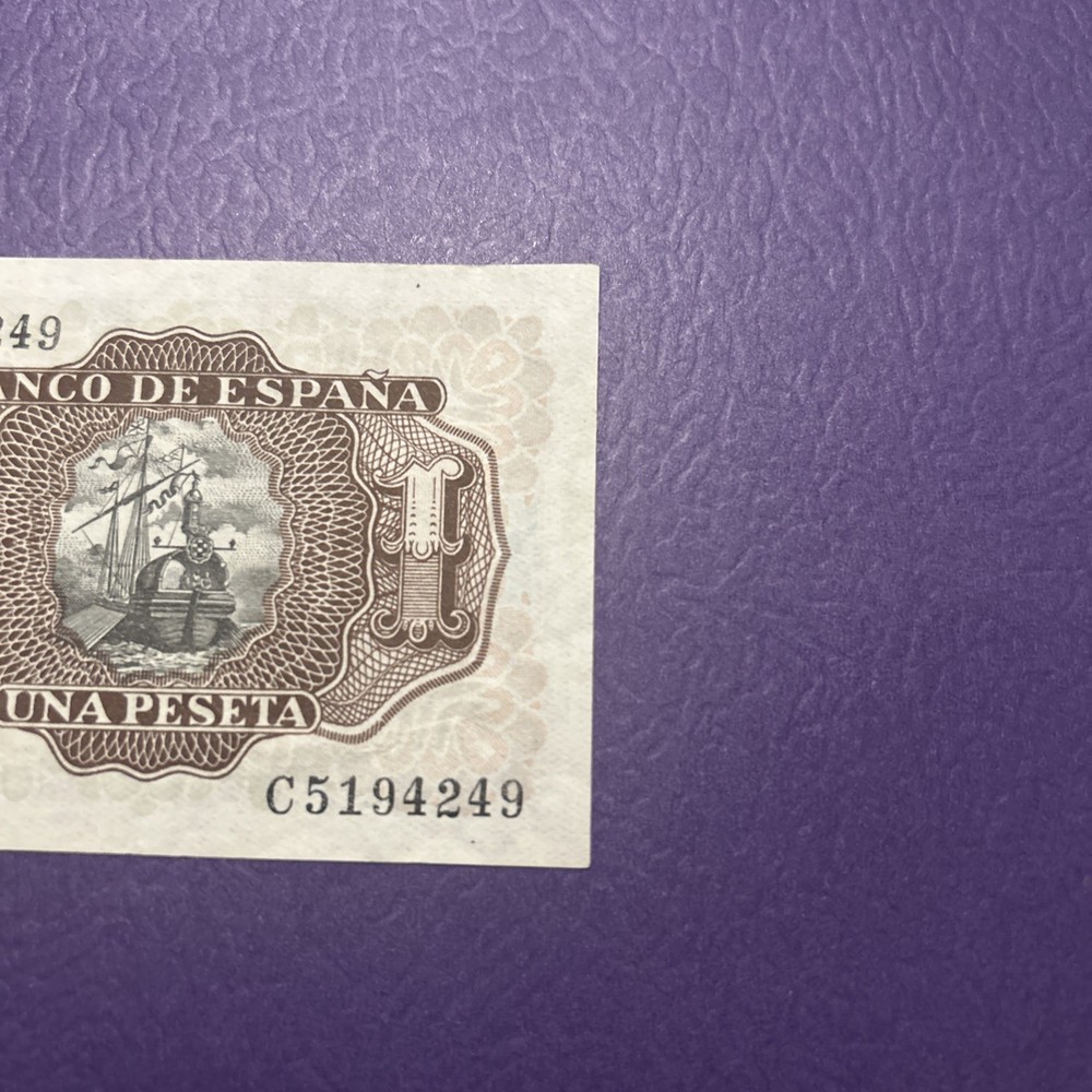 Spain-1 Peseta- 1953