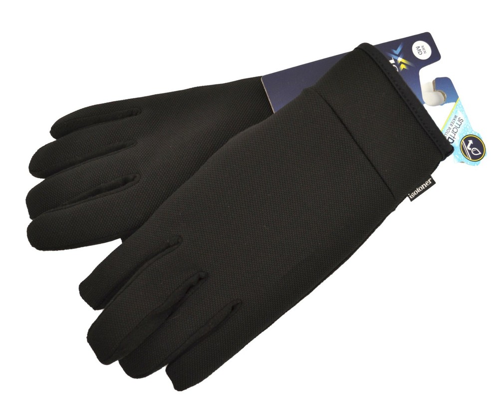 Isotoner Signature Men's Smart Dri Touchscreen Black Medium
