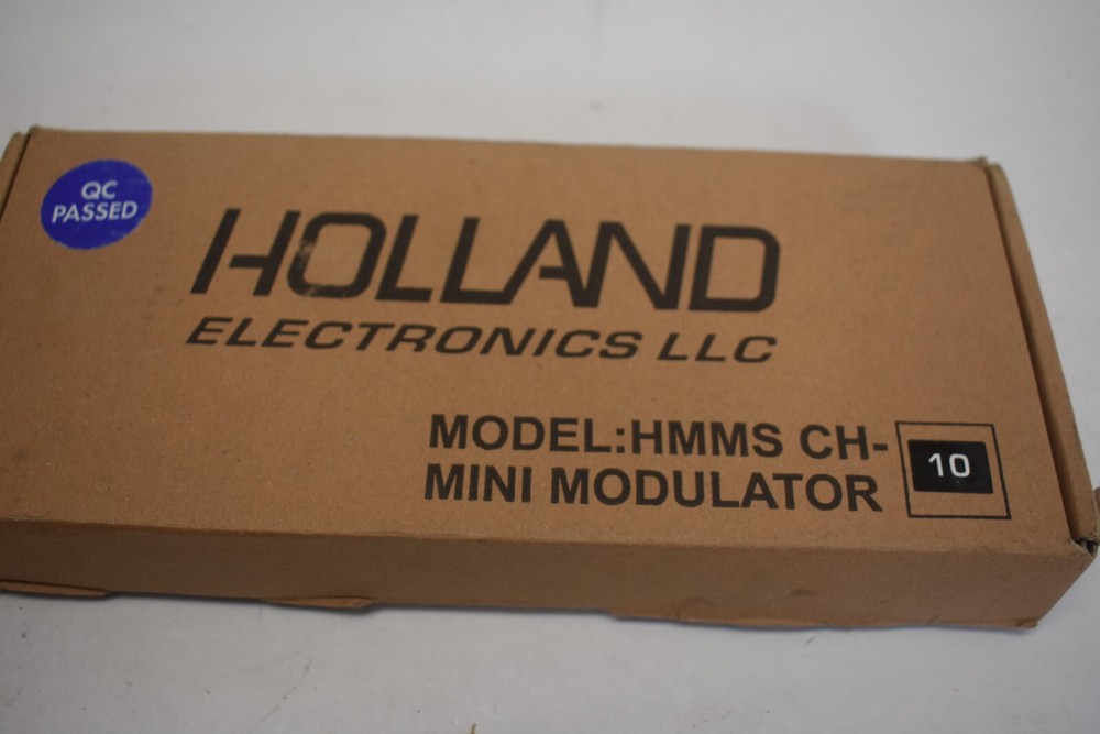 Holland Electronics Mini Modulator HMMS CH-10 Single Channel New