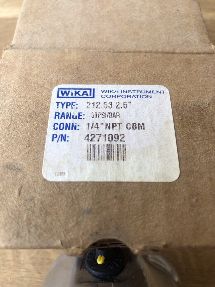 Wika Instruments 4271092 , 30psi