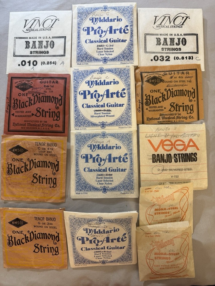 banjo set of strings