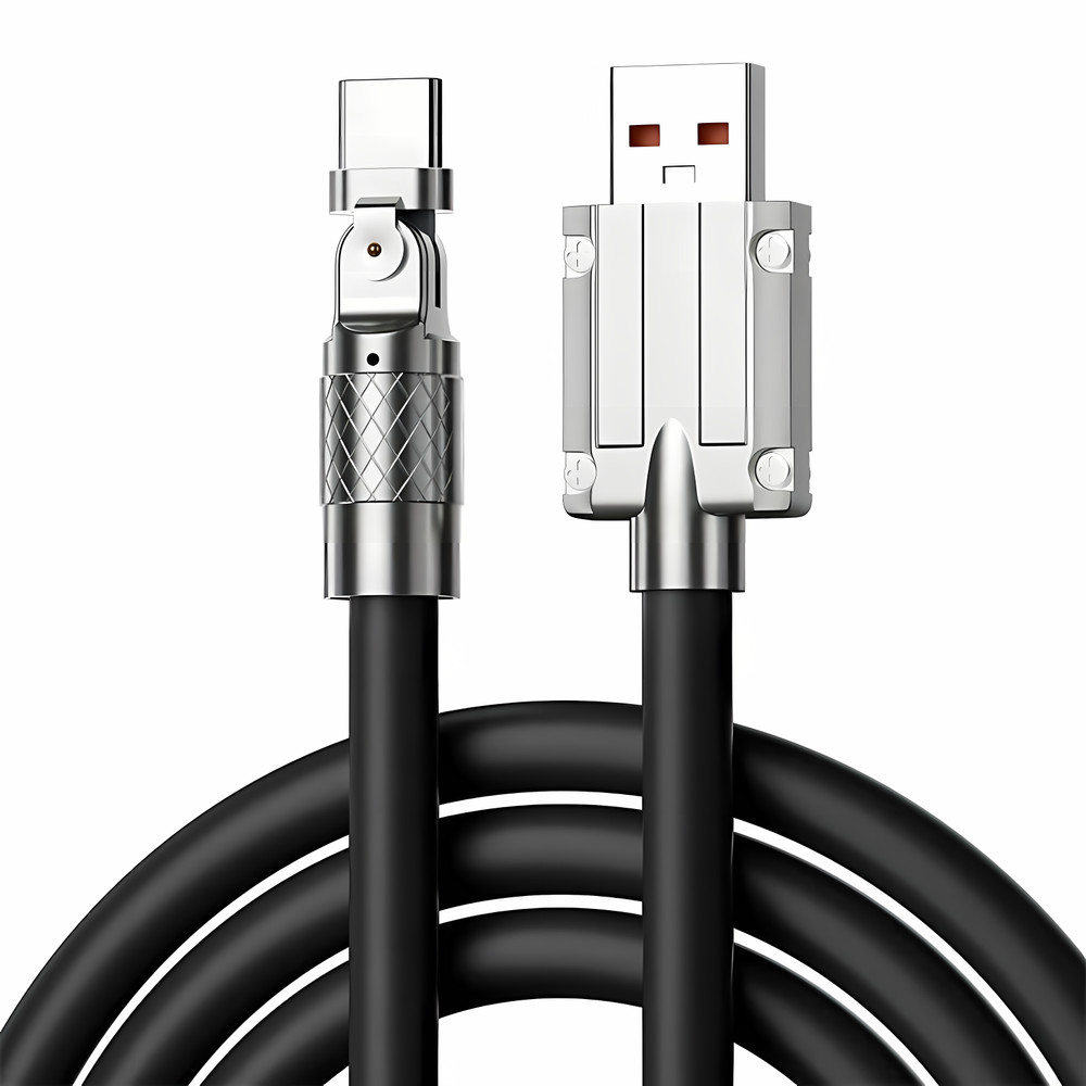 Chubby 2.0 USB Extra Durable Fast Charging Cable For USB C to C Type-C Cables.