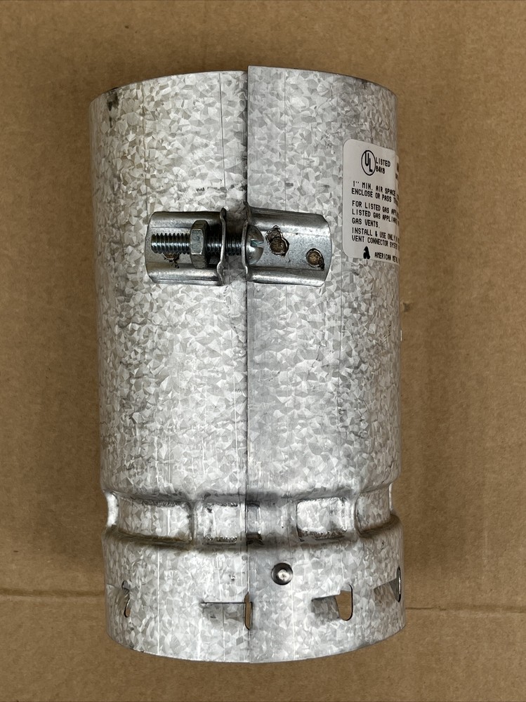 AMERI-FLEX #3FCA 3” Single Wall Gas Vent Connector UL Listed Free Shipping!