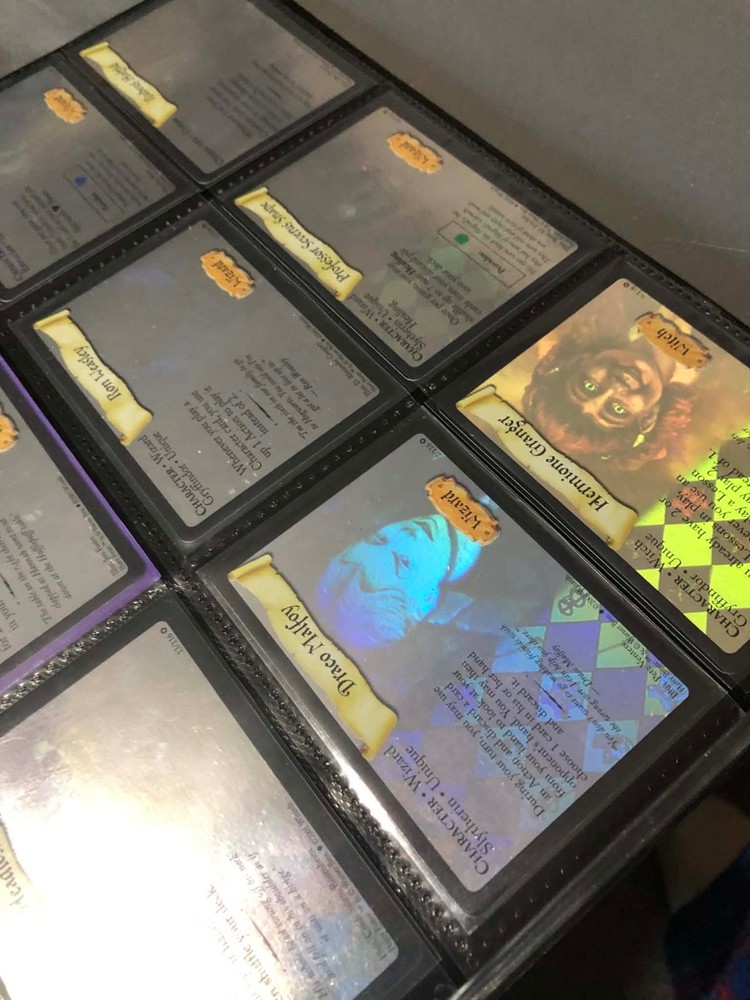 harry potter tcg true complete base set 119/119