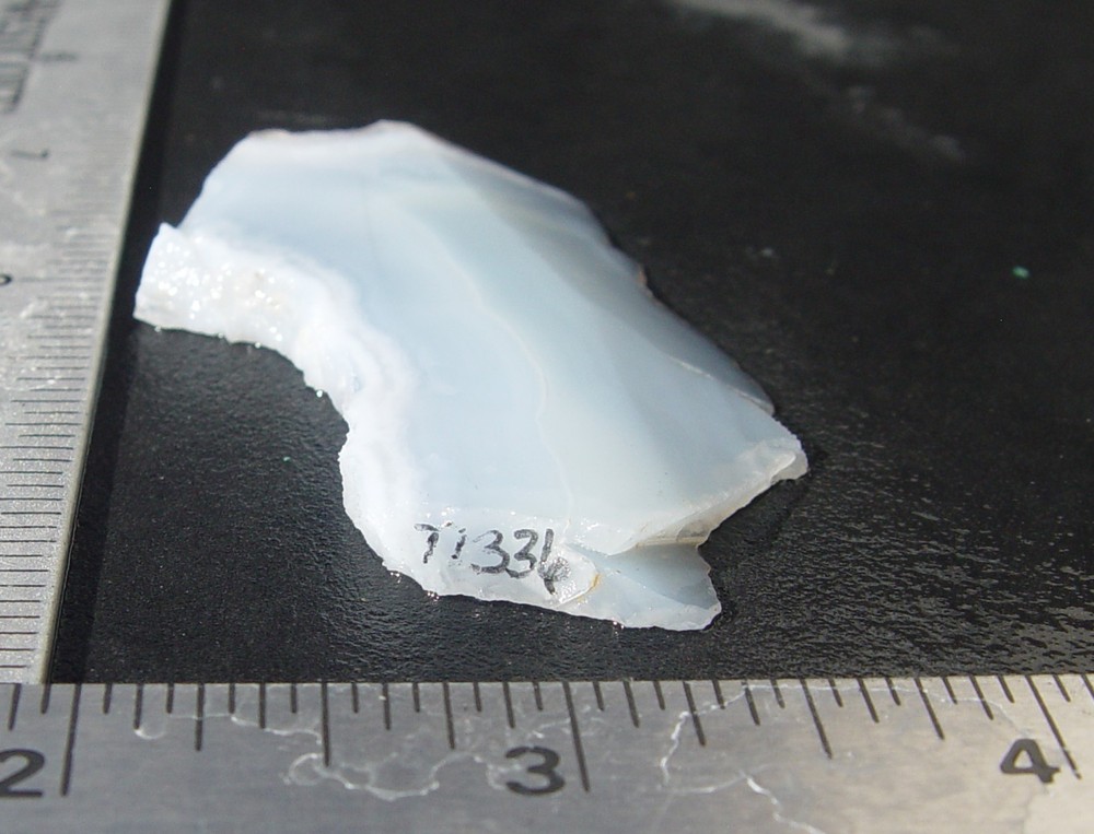 Blue Agate Lapidary Slab T1336