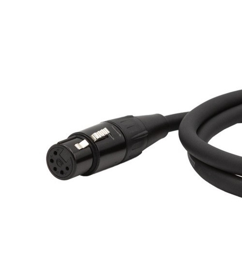 10 DMX 5 Pin 25 ft Pro DJ Shielded Lighting Light Data Cables