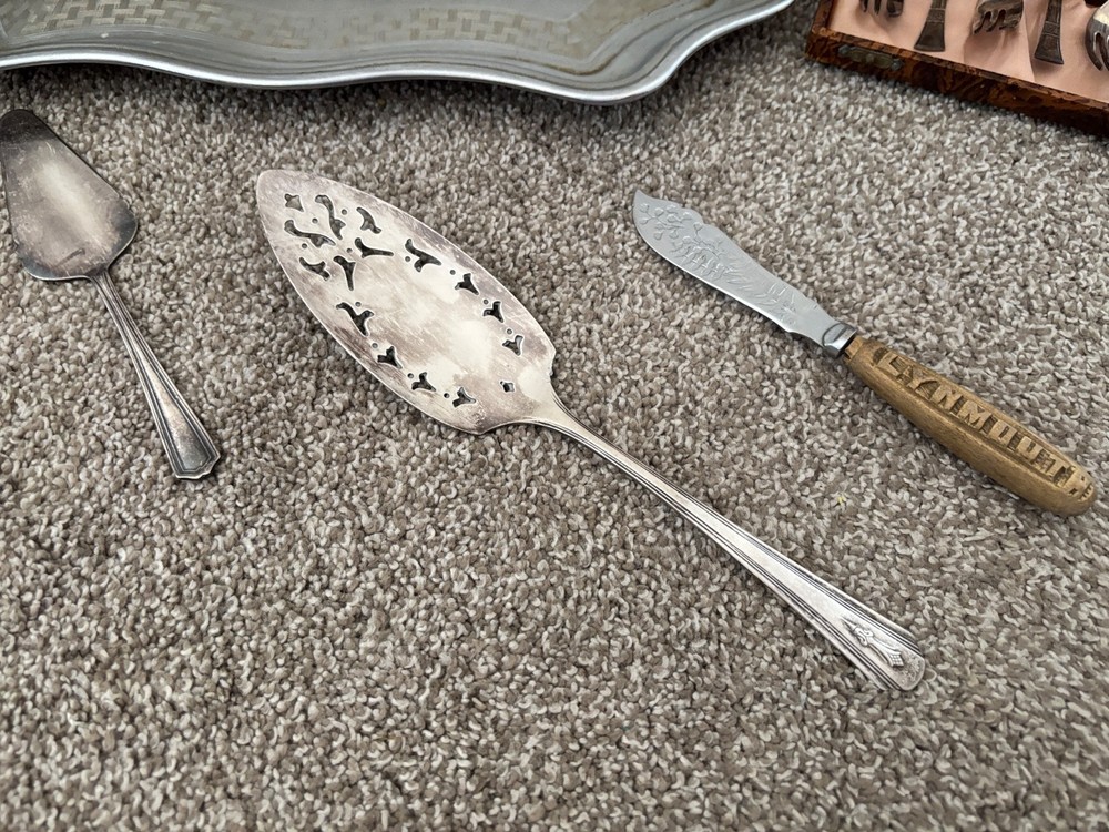 Vintage Joblot Silver Plate Items Bundle Silver Plated