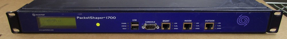 Packetwise Packeteer Packetshaper 1700 Packetwise Tech 117-10006441-R