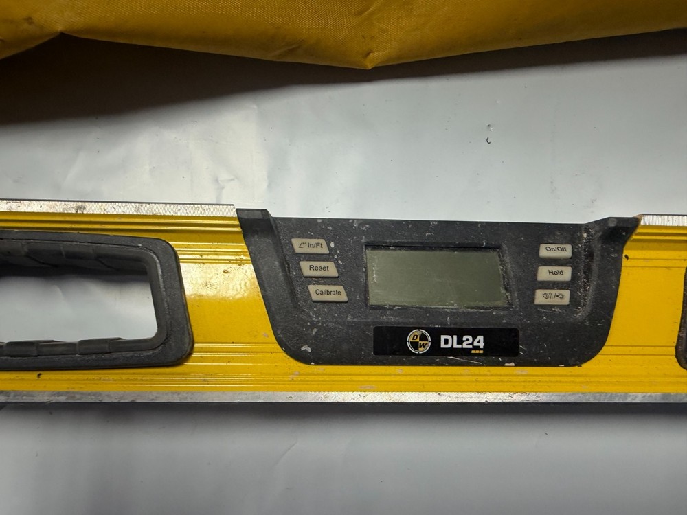 Site Pro DL24 Digital Box Level w Carrying Case