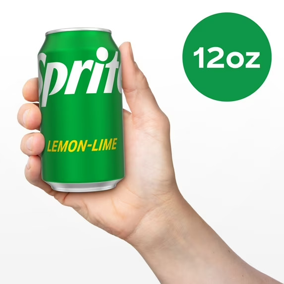 Sprite Lemon Lime Soda Pop, 12 fl oz, 12 Pack Cans