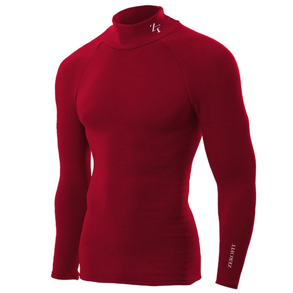 Zerofit Heatrub Ultimate LS Baselayer - Red