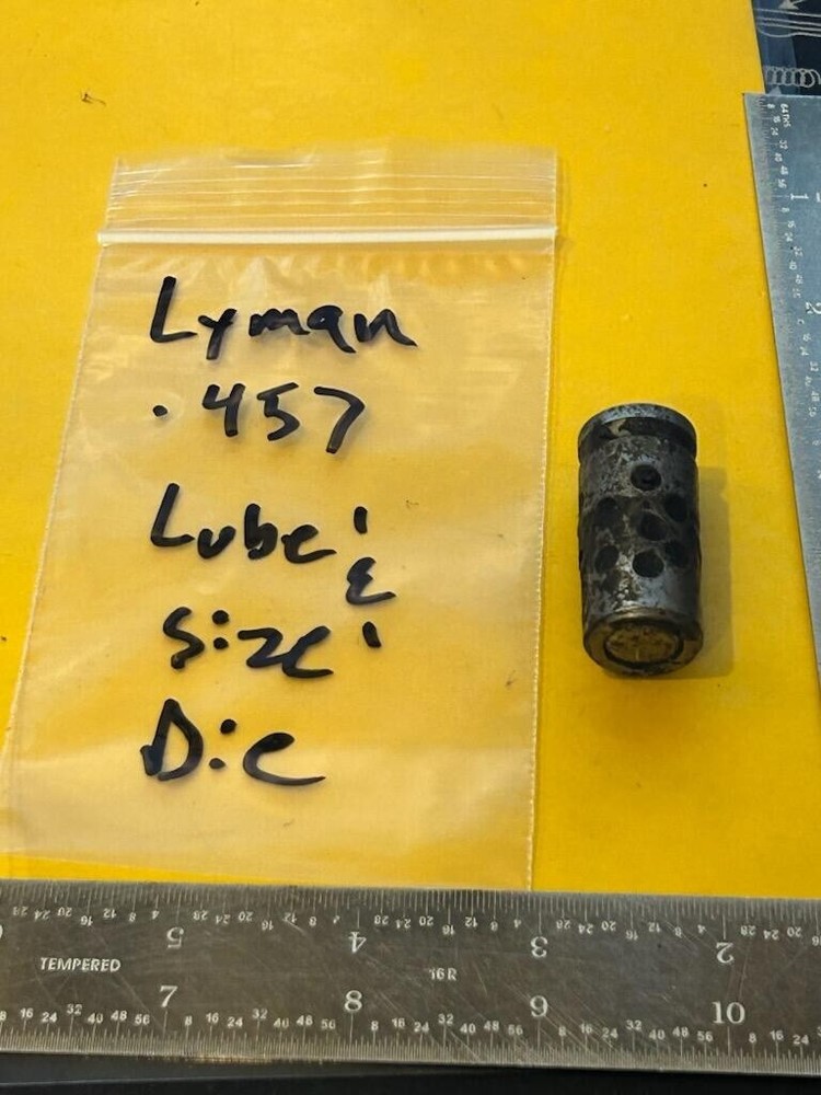 Lyman #457 Lube & Size Die