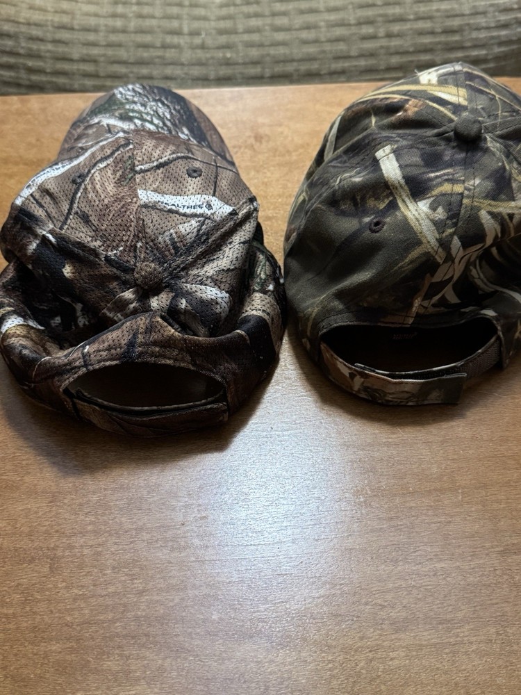 2 Pack RealTree Hats One W/LED Hat Light