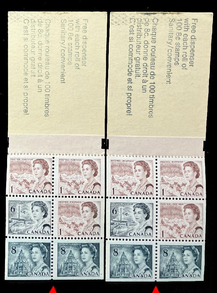 CANADA 1967 CENTENNIAL BK#69j (i), BSS NO Tagging, REGULAR & PERF SHIFT VVARIETY