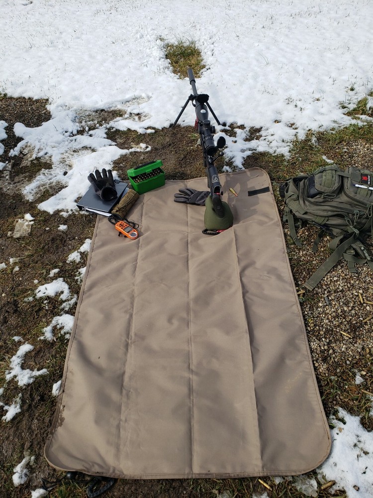 Tactical, Lightweight, Waterproof, Packable Shooting mat coyote tan  