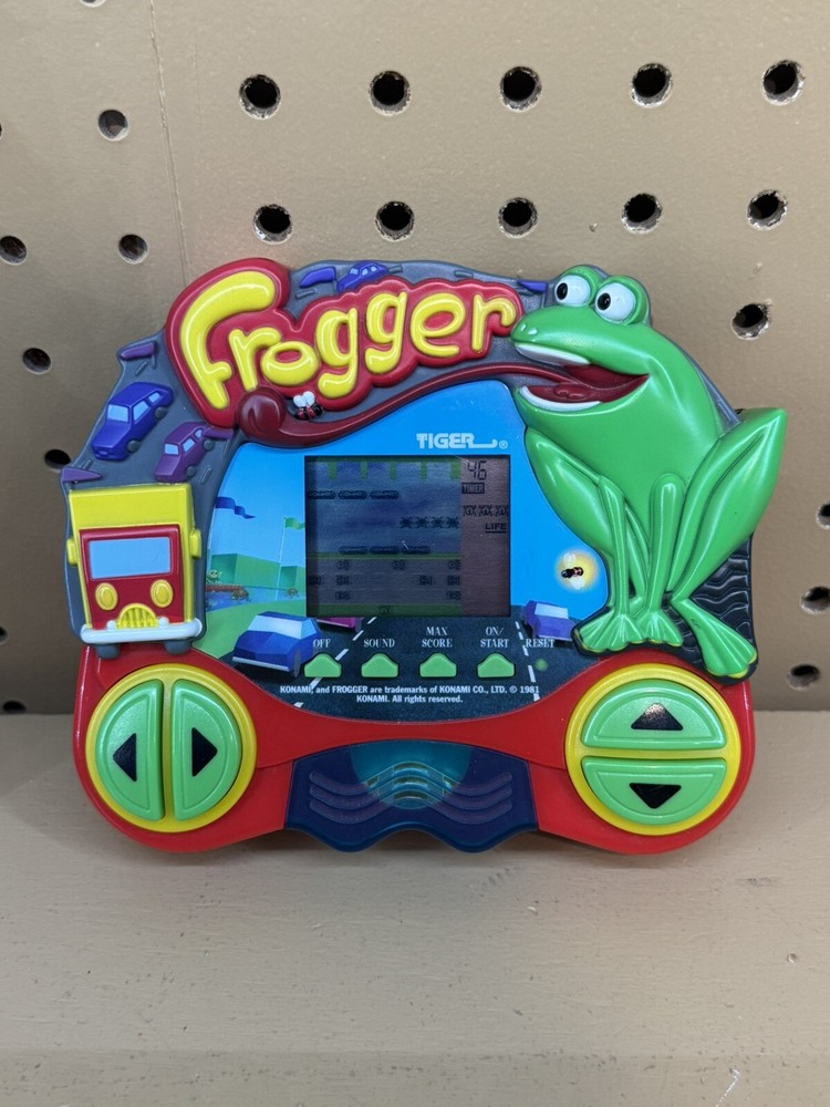 Frogger By Tiger Electronics 1999 Handheld Game Tested Working VGC